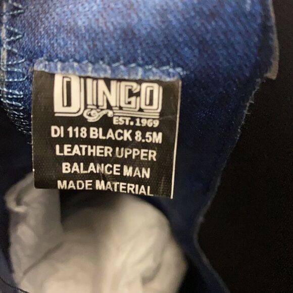 Dingo Stay Sassy Western Booties Women's Studded Ankle Leather Boots Black - Picture 8 of 8